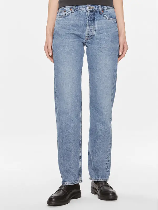 Samsøe Samsøe Samsøe Samsøe Traperice Susan F23400103 Plava Straight Fit