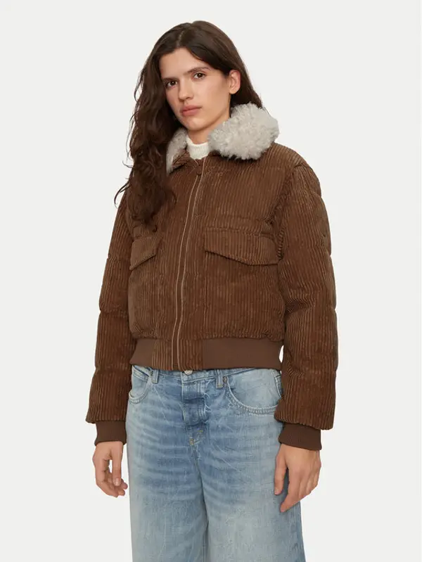 Save The Duck Save The Duck Bomber D32011W VELY19 Smeđa Regular Fit