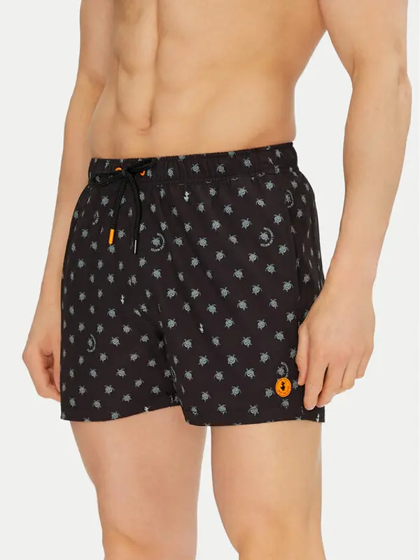 Save The Duck Save The Duck Kupaće gaće i hlače DW1222M SIPO20 Crna Regular Fit