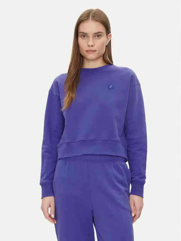 Save The Duck Save The Duck Majica dugih rukava DF1180W CLEE20 Ljubičasta Relaxed Fit