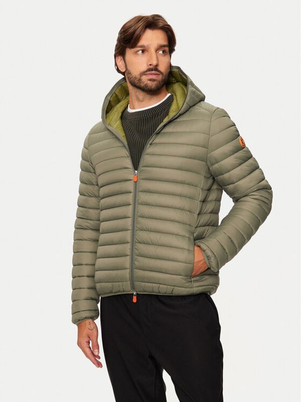 Save The Duck Save The Duck Pernata jakna D30650M GIGA19 Zelena Regular Fit