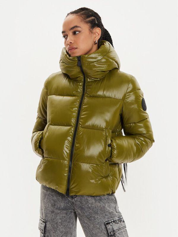 Save The Duck Save The Duck Pernata jakna D31989W LUCK19 Zelena Regular Fit