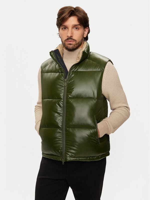 Save The Duck Save The Duck Prsluk D81382U LUCK19 Zelena Regular Fit