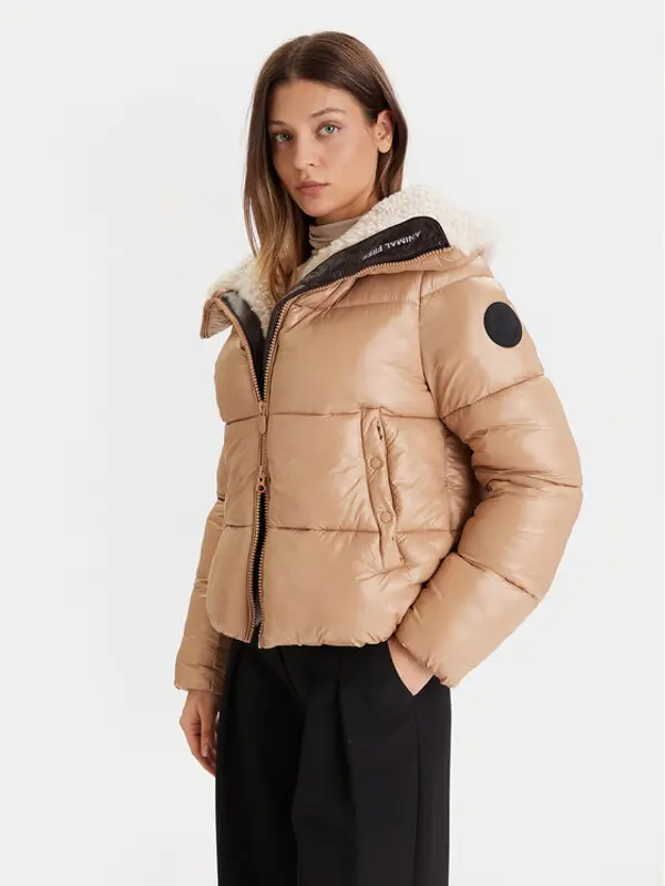 Save The Duck Save The Duck Zimska jakna D30974W LOVE21 Bež Regular Fit