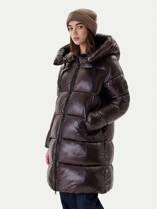 Save The Duck Save The Duck Zimska jakna D45510W LOVE21 Smeđa Regular Fit