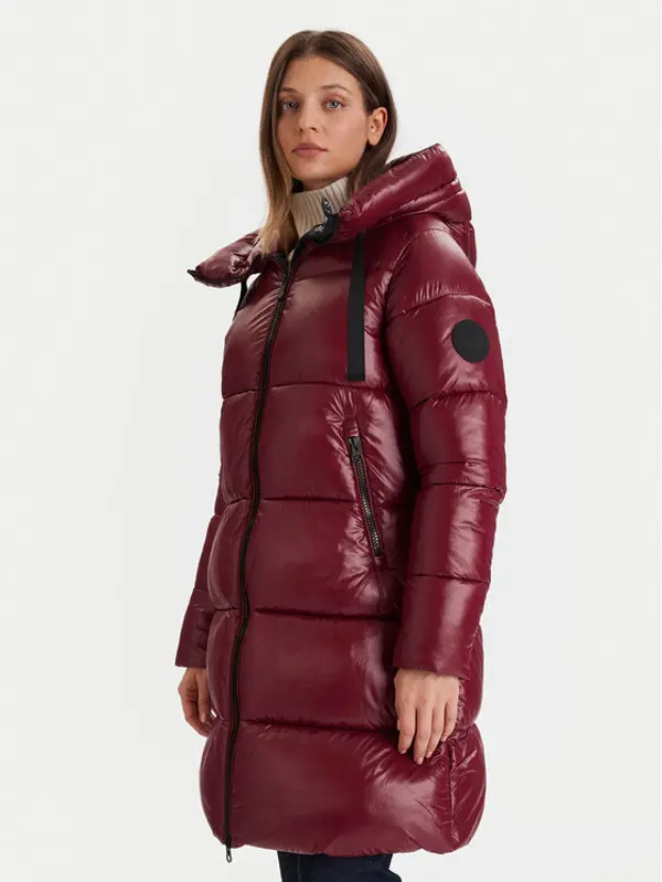 Save The Duck Save The Duck Zimska jakna D45510W LOVE21 Tamnocrvena Regular Fit