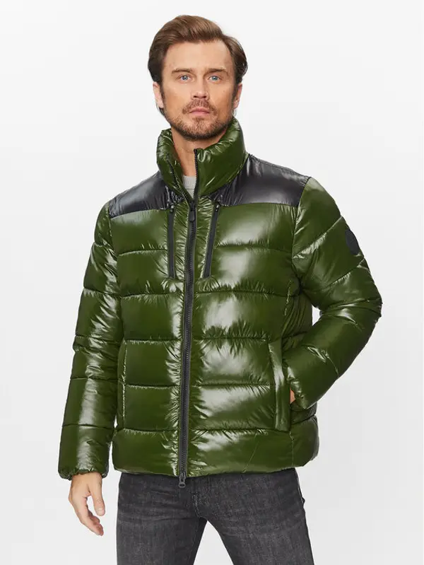 Save The Duck Save The Duck Zimska jakna Mitch D30817M LUCK17 Zelena Regular Fit