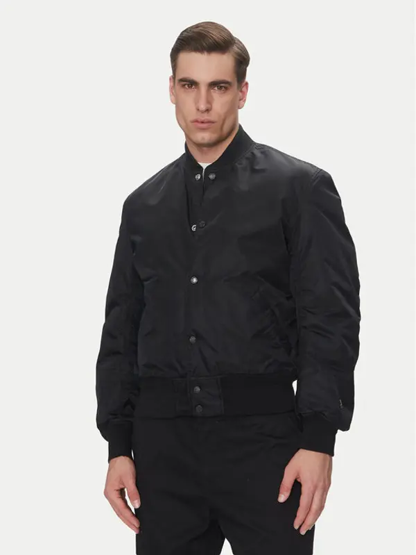 Schott NYC Schott NYC Bomber Sporting Crna Oversize