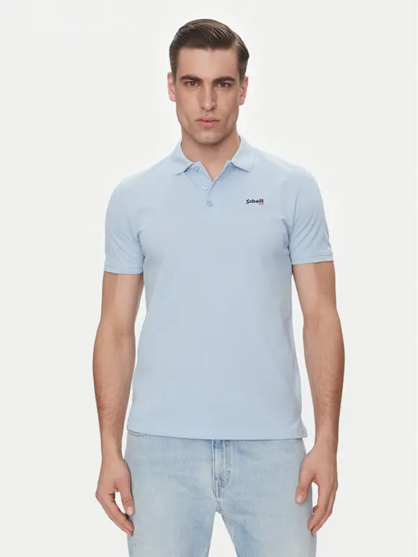 Schott NYC Schott NYC Polo PSCASUAL Plava Regular Fit