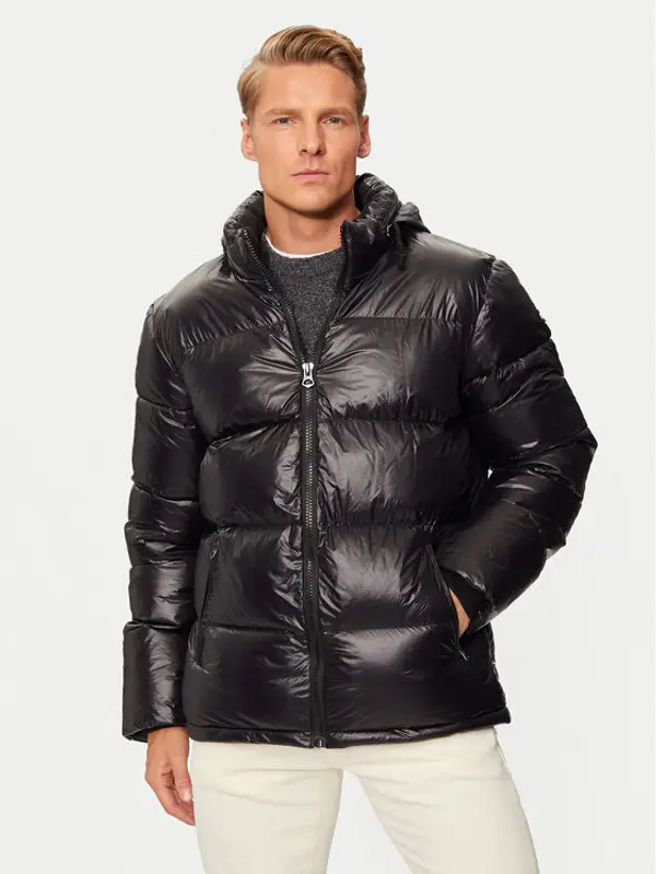 Schott NYC Schott NYC Zimska jakna COLUMBUSX Crna Regular Fit
