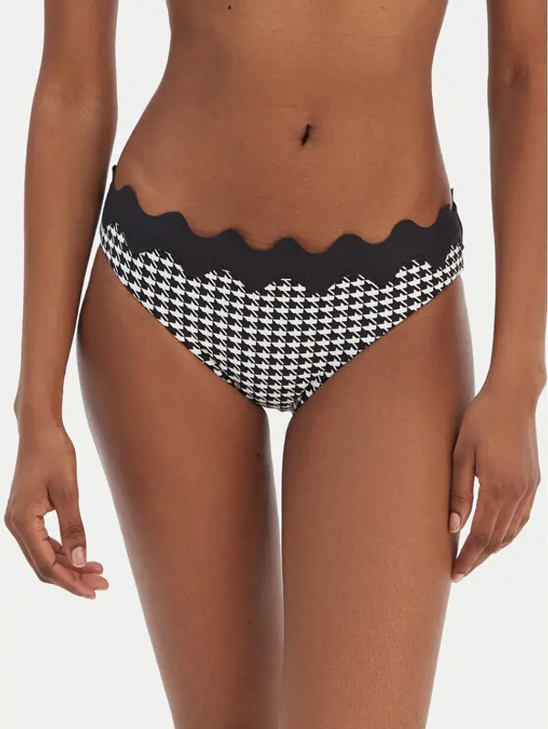 Seafolly Seafolly Donji dio kupaćeg kostima Gia Check Ric Rac 40711-282 Crna