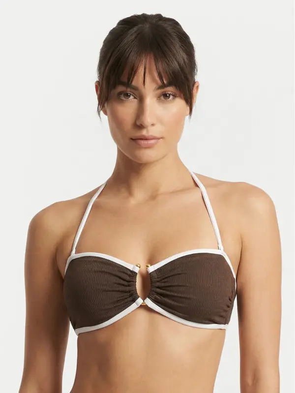 Seafolly Seafolly Gornji dio kupaćeg kostima Beach Bound 31283-072 Smeđa
