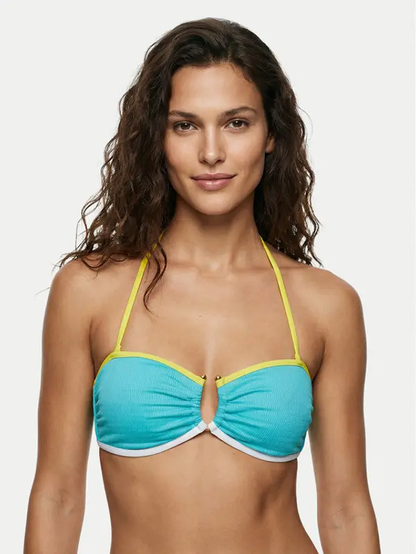 Seafolly Seafolly Gornji dio kupaćeg kostima Beach Bound 31283-072 Tirkizna