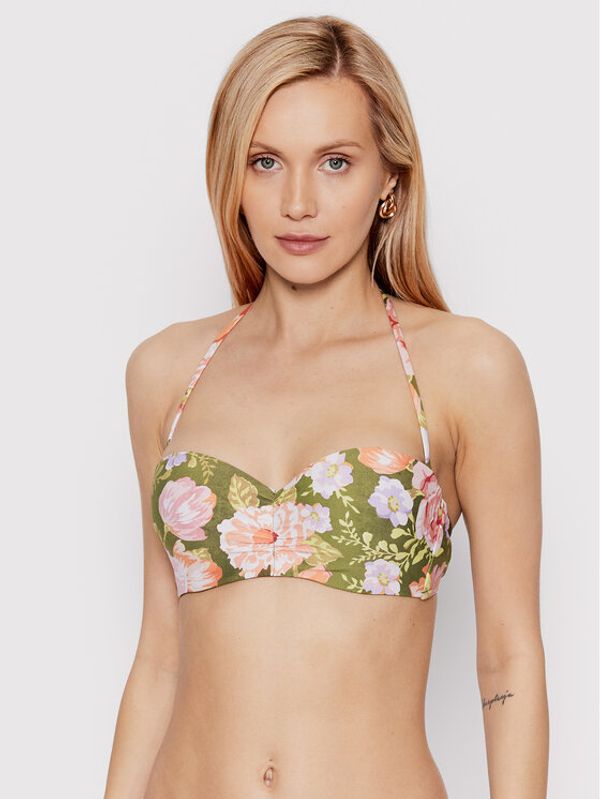 Seafolly Seafolly Gornji dio kupaćeg kostima Paradise Garden 30574-960 Zelena