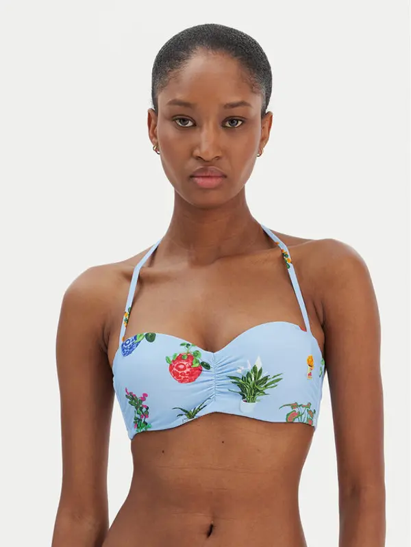 Seafolly Seafolly Gornji dio kupaćeg kostima Playa Bonita 30574-287 Svijetloplava