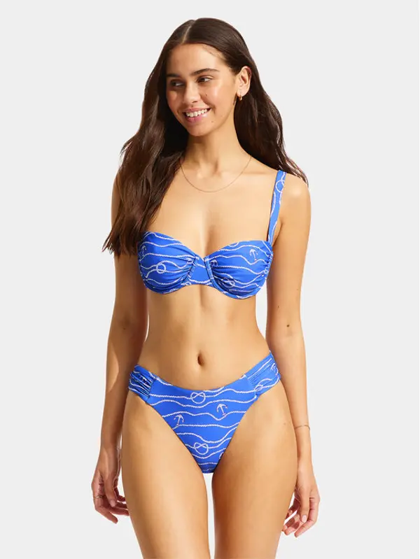 Seafolly Seafolly Gornji dio kupaćeg kostima Set Sail 31470 Plava