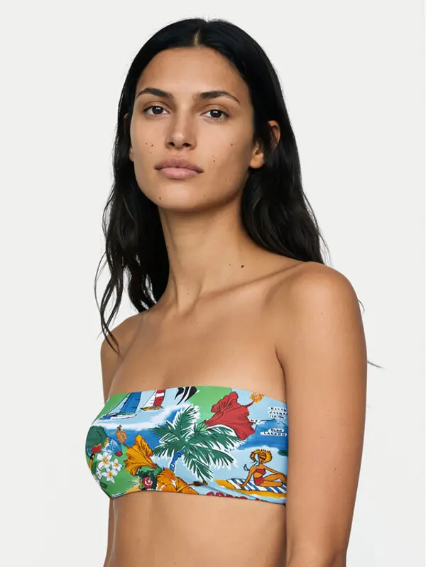 Seafolly Seafolly Gornji dio kupaćeg kostima Viva Vacation 31448-302 Šarena