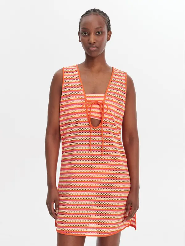 Seafolly Seafolly Haljina za plažu Calypso 55506-CU Narančasta Regular Fit