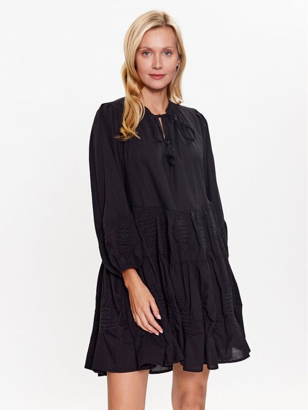 Seafolly Seafolly Haljina za svaki dan Corsica 54897-DR Crna Regular Fit