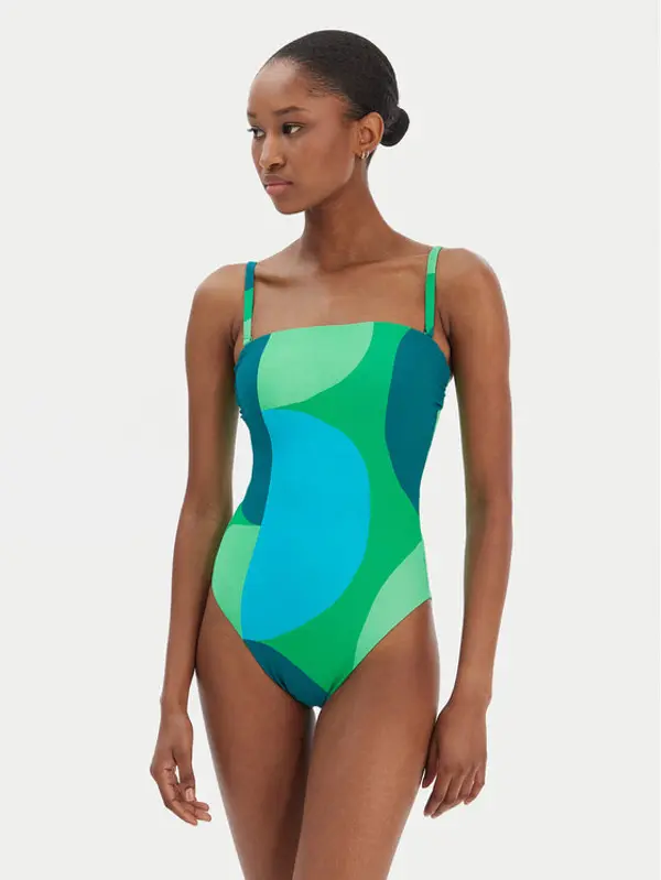Seafolly Seafolly Kupaći kostim Sorrento 11117DD277 Zelena