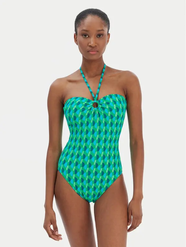 Seafolly Seafolly Kupaći kostim Sorrento 11124-277 Zelena