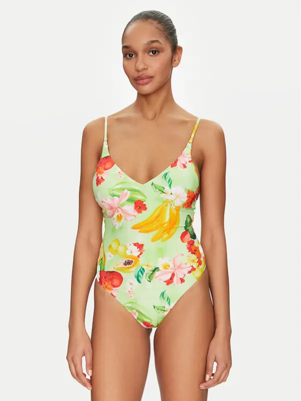 Seafolly Seafolly Kupaći kostim Tropique 11071-235 Zelena