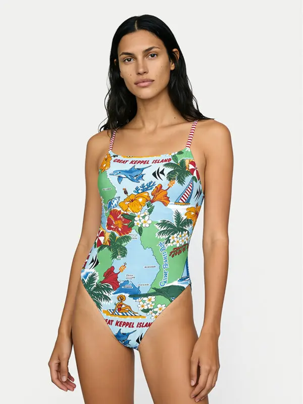 Seafolly Seafolly Kupaći kostim Viva Vacation 11163-302 Šarena