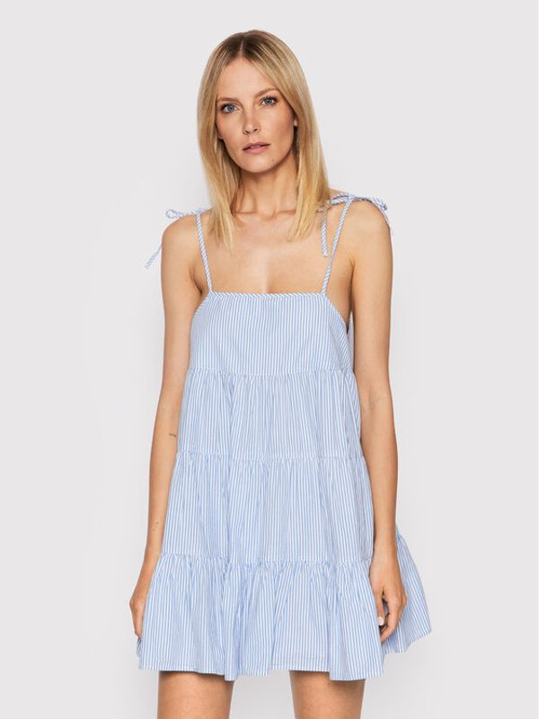 Seafolly Seafolly Ljetna haljina Henley 54705-DR Svijetloplava Relaxed Fit