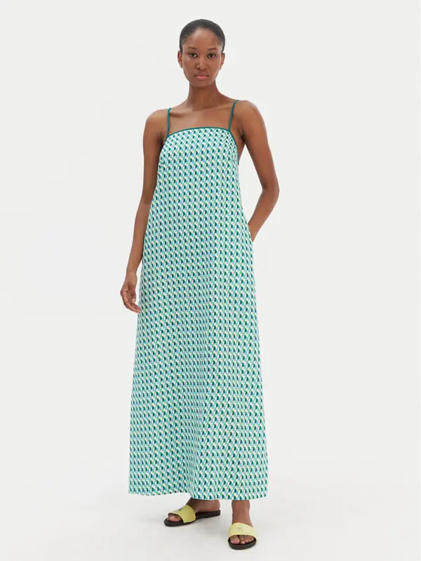 Seafolly Seafolly Ljetna haljina Sorrento 55657-DR Zelena Regular Fit