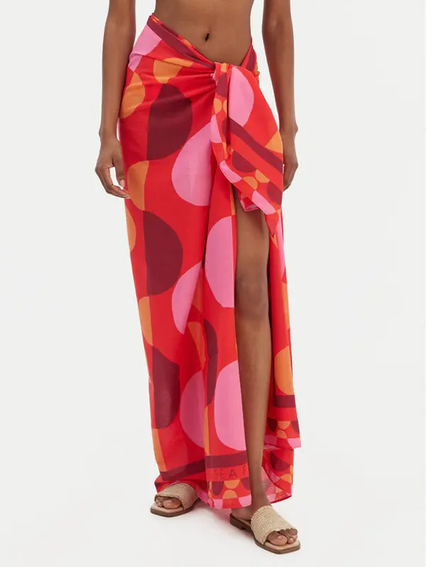 Seafolly Seafolly Pareo Sorrento 55572-SG Narančasta