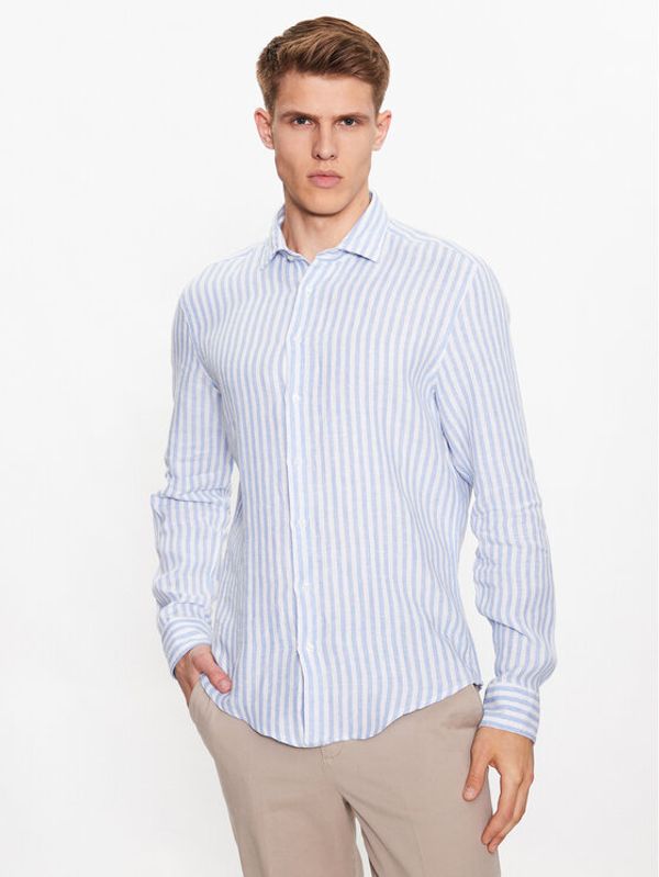 Seidensticker Seidensticker Košulja 01.640430 Plava Slim Fit