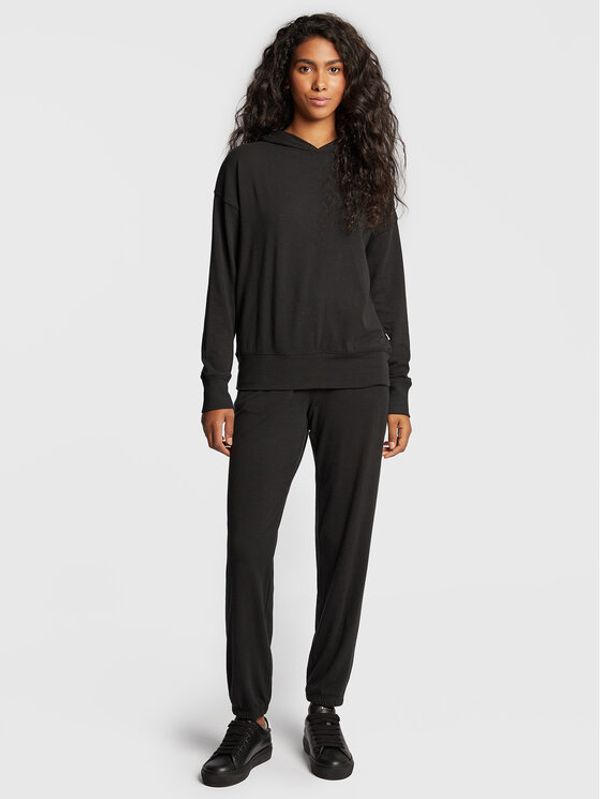 Seidensticker Seidensticker Pidžama 12.500024 Crna Regular Fit