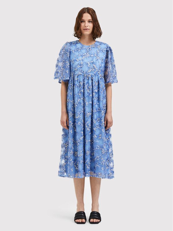 Selected Femme Selected Femme Koktel haljina Justine 16085467 Plava Loose Fit