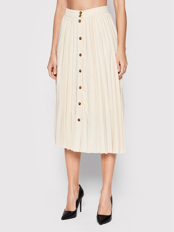 Selected Femme Selected Femme Plesirana suknja Yosia 16083839 Bež Regular Fit