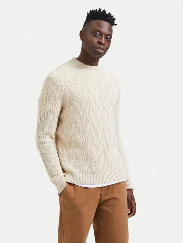 Selected Homme Selected Homme Džemper 16086686 Bež Regular Fit