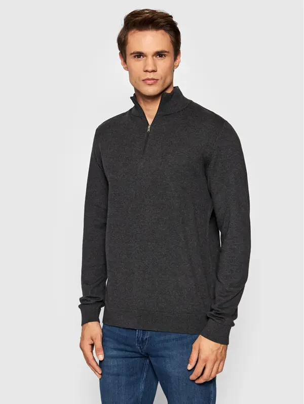 Selected Homme Selected Homme Džemper Berg 16074687 Siva Regular Fit