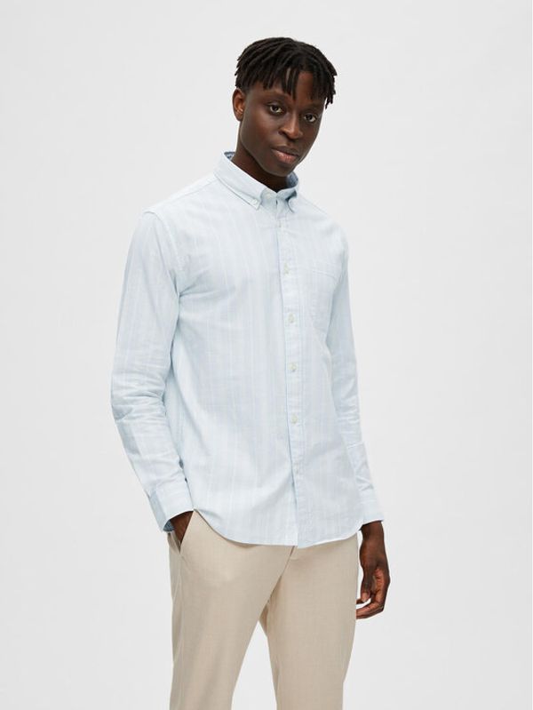 Selected Homme Selected Homme Košulja 16077359 Svijetloplava Regular Fit