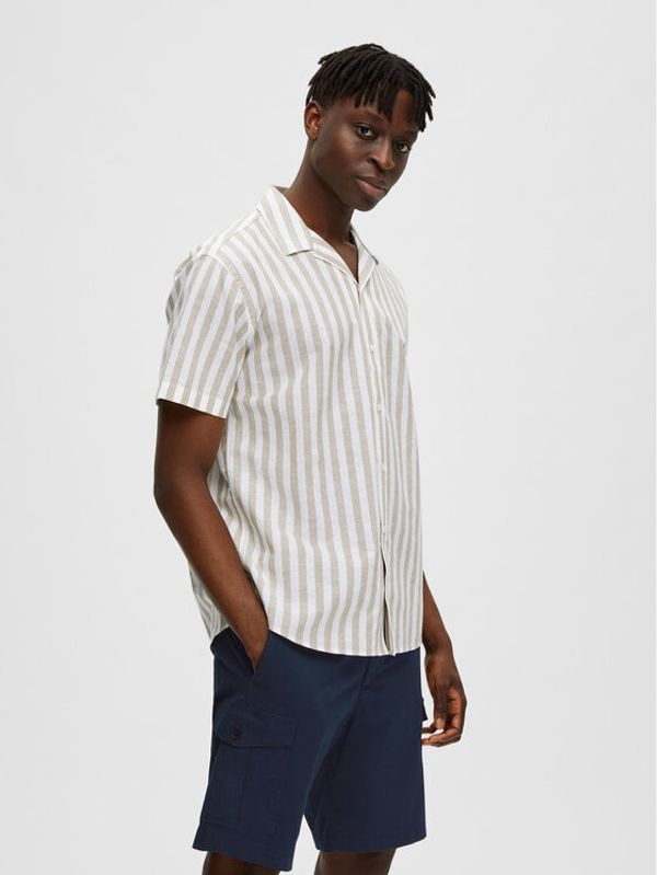 Selected Homme Selected Homme Košulja 16079055 Bež Regular Fit