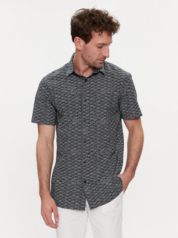 Selected Homme Selected Homme Košulja 16079057 Tamnoplava Slim Fit