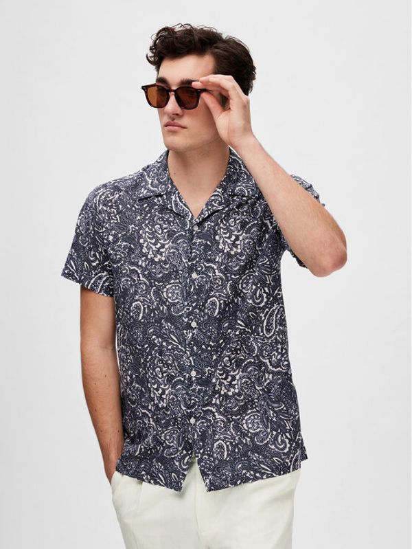 Selected Homme Selected Homme Košulja 16084639 Tamnoplava Regular Fit