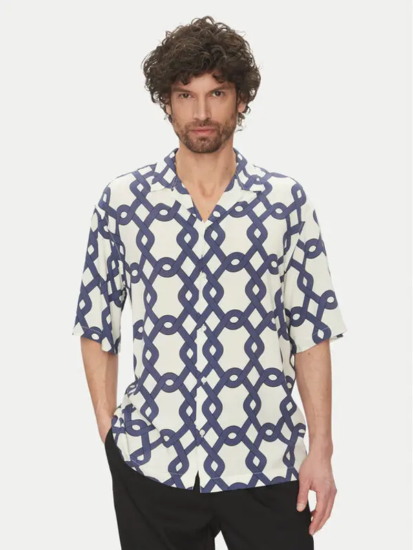 Selected Homme Selected Homme Košulja 16088360 Tamnoplava Relaxed Fit