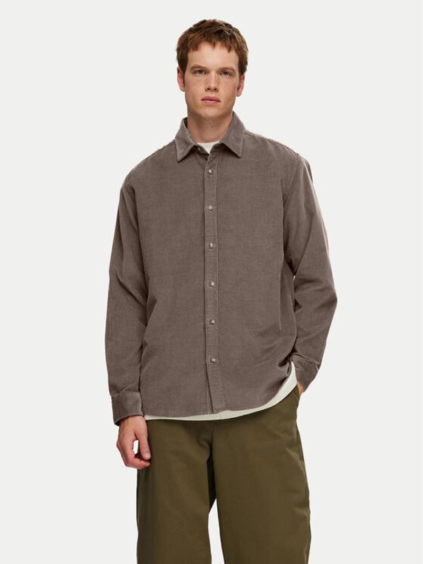 Selected Homme Selected Homme Košulja Gowen 16090182 Siva Regular Fit