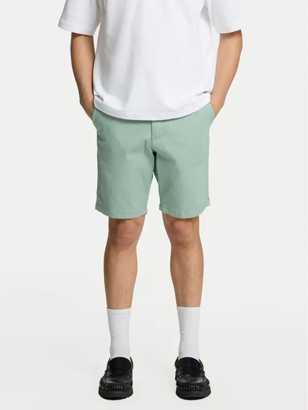 Selected Homme Selected Homme Kratke hlače Miles 16092329 Zelena Slim Fit