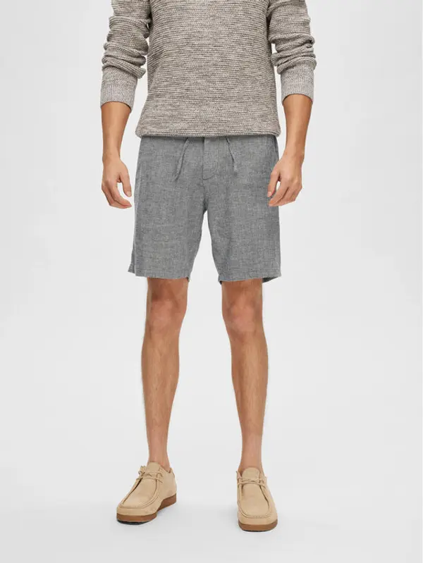 Selected Homme Selected Homme Kratke hlače Slhregular-Brody 16087638 Siva Regular Fit