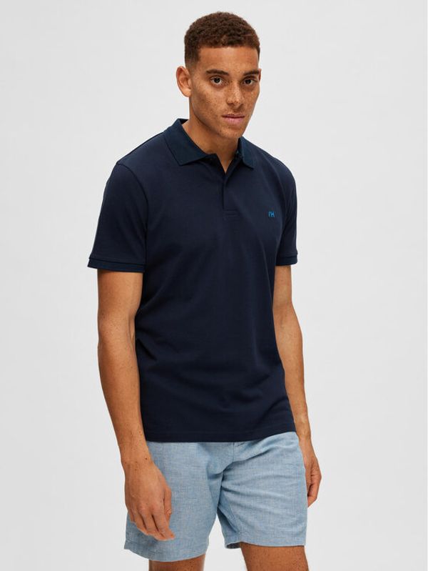 Selected Homme Selected Homme Polo 16087839 Tamnoplava Regular Fit