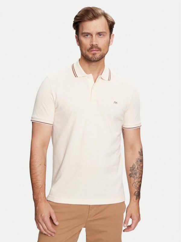 Selected Homme Selected Homme Polo 16087840 Bež Regular Fit