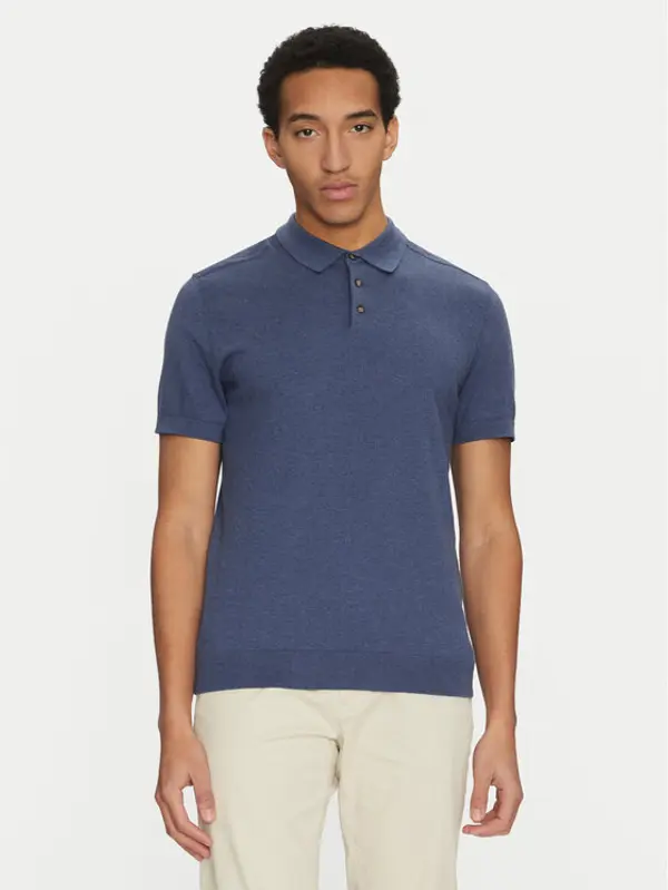 Selected Homme Selected Homme Polo 16092437 Tamnoplava Regular Fit