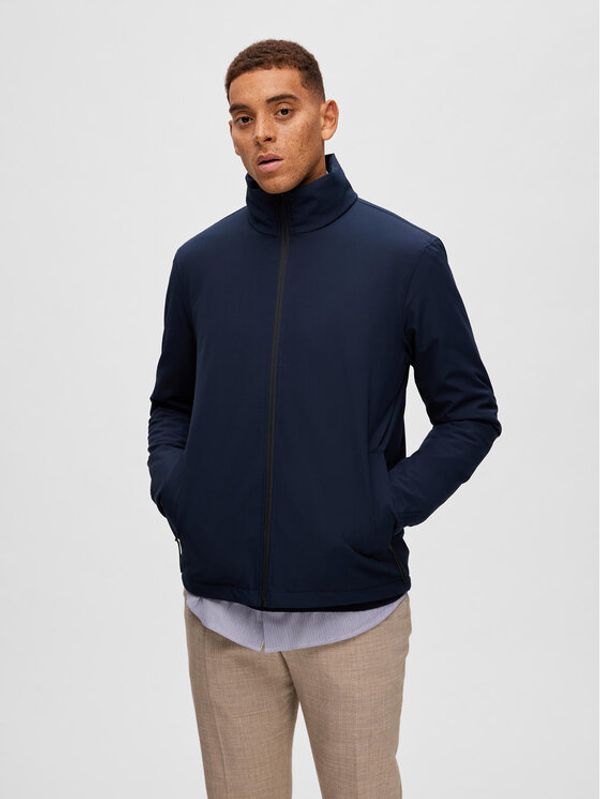 Selected Homme Selected Homme Prijelazna jakna Atlanta 16087583 Tamnoplava Comfortable Fit