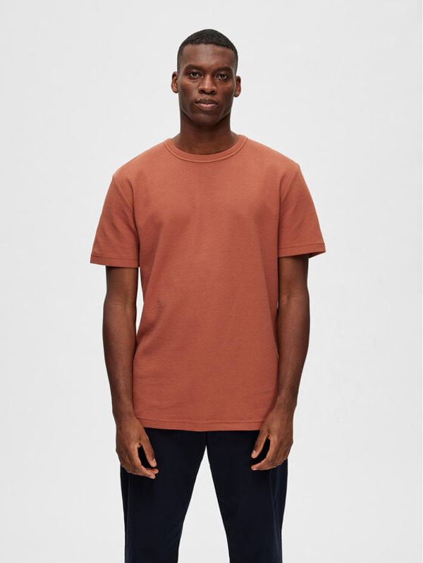 Selected Homme Selected Homme T-shirt 16088532 Crvena Relaxed Fit