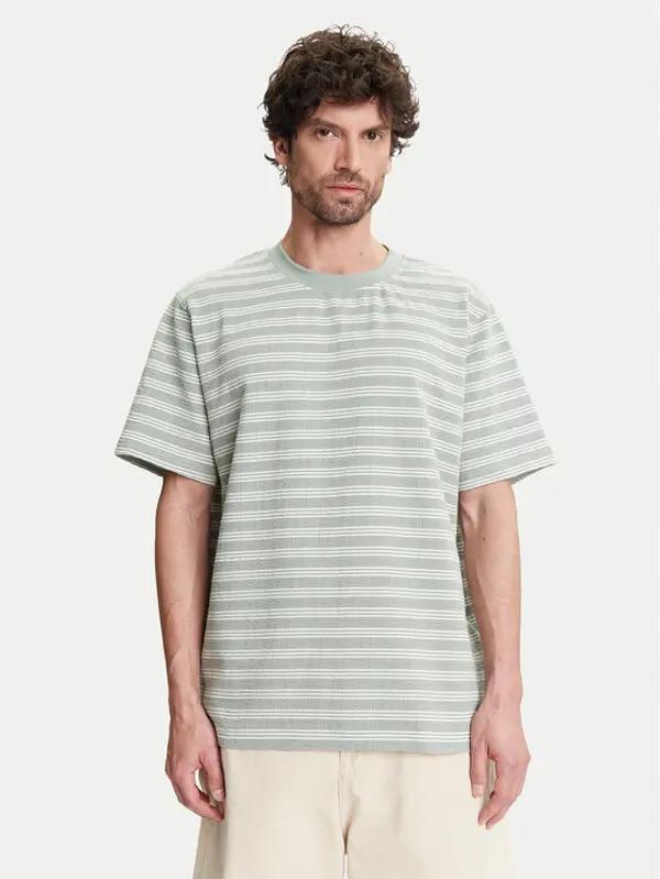 Selected Homme Selected Homme T-shirt 16097659 Zelena Regular Fit